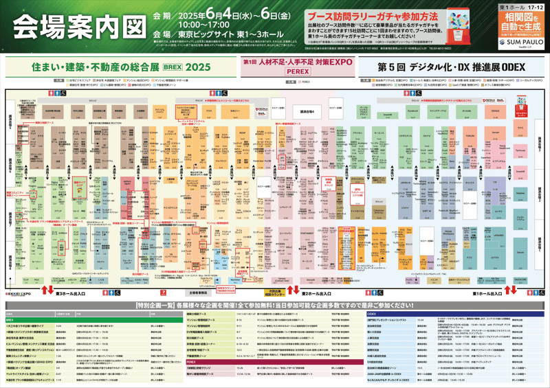 BREX-PEREX-ODEX-MAP